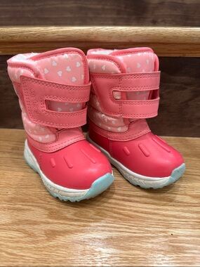 Toddler Carter's Pink Winter Boots, 6